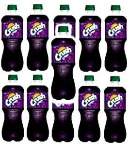 1 bottle (20 oz) Grape Soda (Bottle)