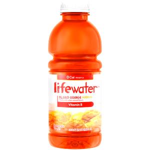 1 bottle (20 oz) Lifewater Blood Orange Mango (Bottle)