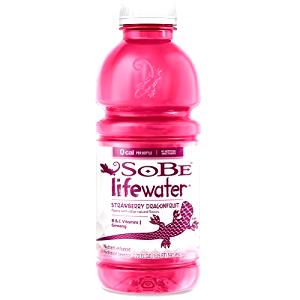 1 bottle (20 oz) Lifewater Strawberry Dragonfruit (Bottle)
