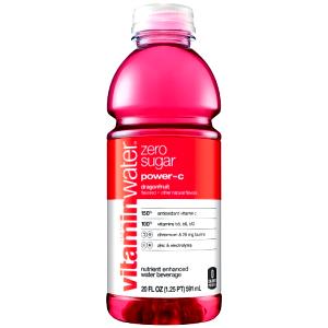 1 bottle (20 oz) Vitamin Water Zero Power-c Dragonfruit (Bottle)
