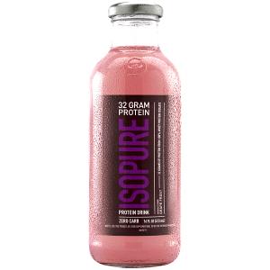 1 bottle (20 oz) Zero Carb Isopure Drink - Grape Frost