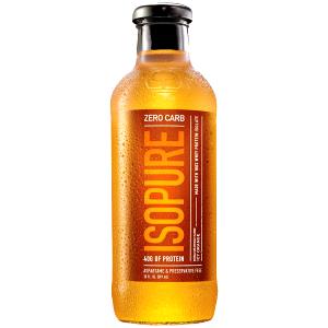 1 bottle (20 oz) Zero Carb Isopure Drink - Icy Orange