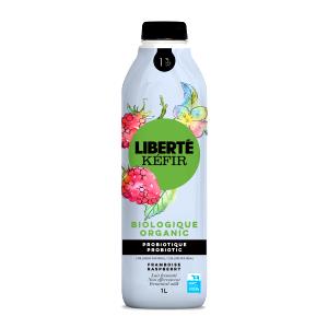 1 bottle (200 ml) Organic Pro Drinkable Yogurt - Raspberry
