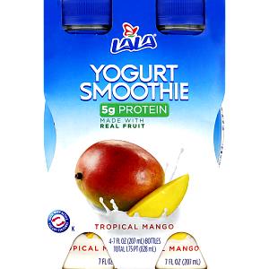 1 bottle (207 ml) Tropical Mango Yogurt Smoothie