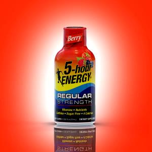 1 bottle (2.5 oz) Protein Energy Shot - Berry Blast