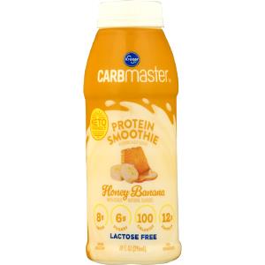 1 bottle (296 ml) CARBmaster Honey Banana Protein Smoothie