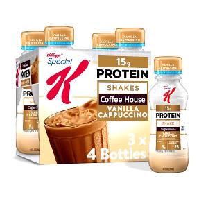 1 bottle (296 ml) Special K Protein Shake - Vanilla Cappuccino