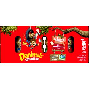 1 bottle (3.1 oz) Danimals Smoothie - Swingin