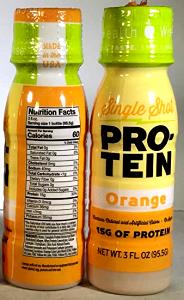 1 bottle (3.2 oz) Smart Protein Advanced Liquid Protein Shot - Orange Blast