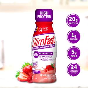 1 bottle (325 ml) Advanced Nutrition Strawberries & Cream