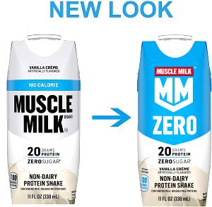 1 bottle (330 ml) Muscle Milk 100 - Vanilla Creme