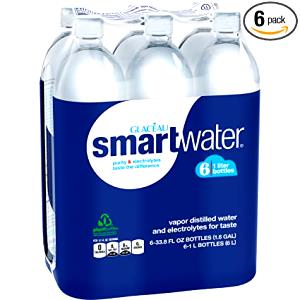 1 bottle (33.8 oz) Smartwater - Electrolyte Enhanced Water (33.8 oz)