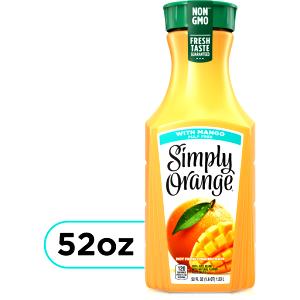 1 bottle (340 ml) Simply Orange with Mango