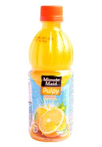 1 bottle (350 ml) Pulpy Orange