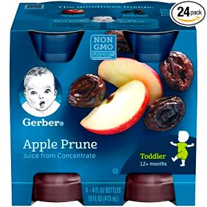 1 Bottle (4 Fl Oz) Baby Food Apple with Other Fruit Juice