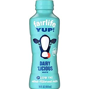 1 bottle (414 ml) 1% Low Fat Milk (Bottle)