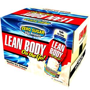 1 bottle (414 ml) Lean Body on The Go! Vanilla Ice Cream
