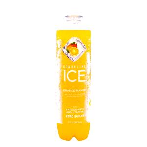 1 bottle (502.8 ml) Sparkling Ice - Orange Mango (Bottle)