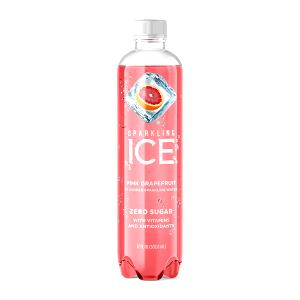 1 bottle (502.8 ml) Sparkling Ice - Pink Grapefruit (Bottle)