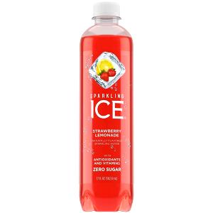 1 bottle (502.8 ml) Sparkling Ice - Strawberry Lemonade (Bottle)