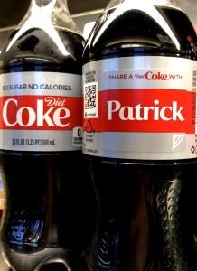1 bottle (591 ml) Diet Coke (Bottle)