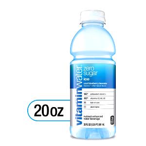 1 bottle (591 ml) Vitamin Water Frozen Tundra
