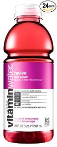 1 bottle (591 ml) Vitamin Water Revive Fruit Punch (Bottle)