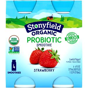 1 bottle (6 oz) Organic Strawberry Super Smoothie (6 oz)
