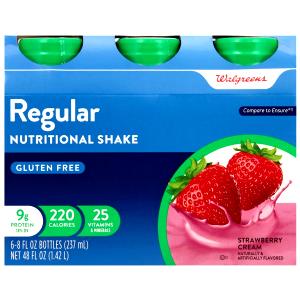 1 bottle (8 oz) Complete Nutritional Shake Strawberry Cream