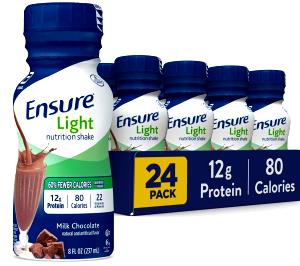 1 bottle (8 oz) Ensure Light Nutrition Shake - Milk Chocolate