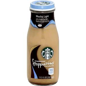 1 bottle (9.5 oz) Mocha Frappuccino Light