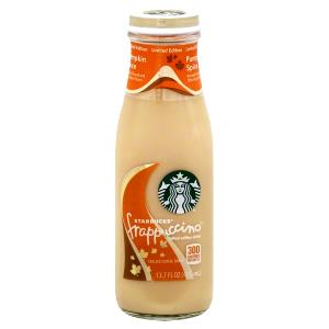 1 bottle (9.5 oz) Pumpkin Spice Frappuccino (Bottle)