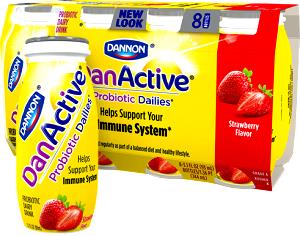 1 Bottle Danactive, Strawberry