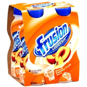 1 Bottle Frusion Smoothie, Peach Passion Fruit