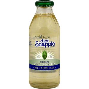 1 Bottle Snapple Diet Green Tea - Metabolism