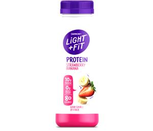 1 Bottle Yogurt Smoothie, Light, Strawberry Banana