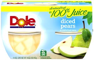 1 bowl (113 g) Diced Pears