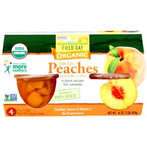 1 bowl (113 g) Fruit Selections Diced Peaches