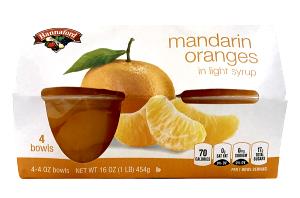 1 bowl (113 g) Mandarin Oranges in Light Syrup