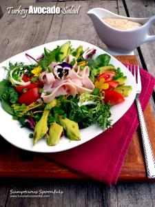 1 bowl (156 g) Turkey Avocado Salad