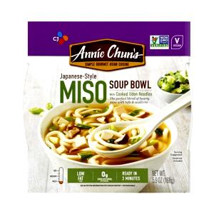 1 bowl (168 g) Miso Soup Noodle Bowl