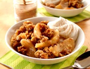 1 bowl (196 g) Cinnamon Apple Crisp