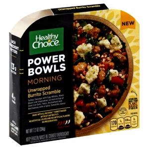 1 bowl (204 g) Power Bowl Morning Unwrapped Burrito Scramble