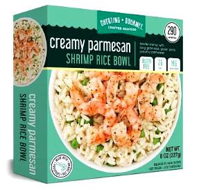 1 bowl (227 g) Creamy Parmesan Shrimp Rice Bowl