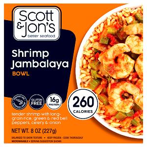 1 bowl (227 g) Shrimp Jambalaya Bowl
