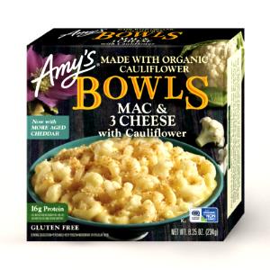 1 bowl (234 g) Mac & 3 Cheese with Cauliflower