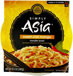 1 bowl (240 g) Sweet Chili Mango Noodle Bowl