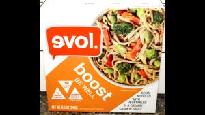 1 bowl (241 g) Soba Noodles with Vegetables in A Creamy Cashew Sauce