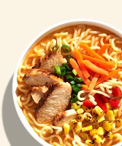1 bowl (245 g) Spicy Miso Chicken Tokyo Style Ramen