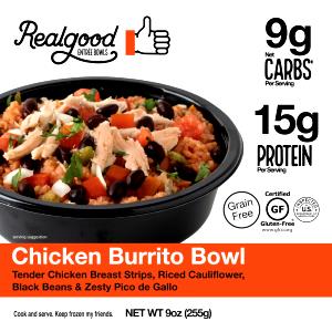 1 bowl (255 g) Chicken Burrito Bowl